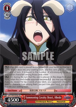 Summoning Cavalry Beast, Albedo (V.2 - Super Rare)