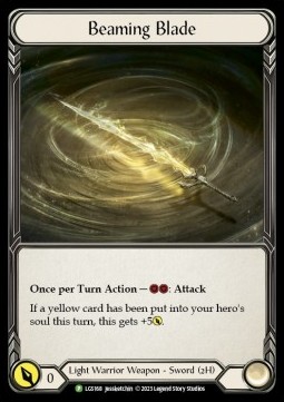 Beaming Blade (Cold Foil)