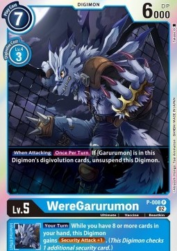 WereGarurumon (P-008)