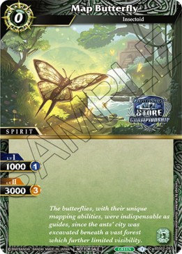 Map Butterfly