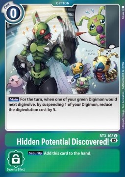 Hidden Potential Discovered! (BT3-103)