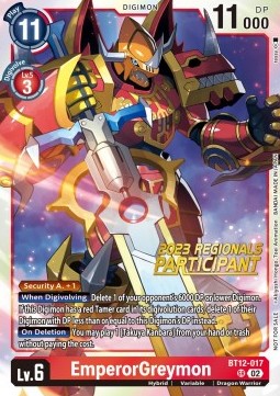 EmperorGreymon (BT12-017) (V.1)