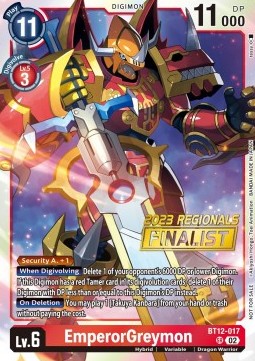 EmperorGreymon (BT12-017) (V.2)