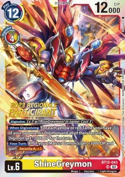 ShineGreymon (BT12-043) (V.1)