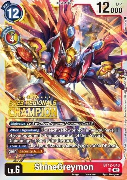 ShineGreymon (BT12-043) (V.3)