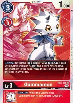 Gammamon (RB1-005) (V.2)