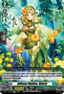 Affluent Maiden, Hilaria [D-Format]