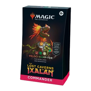 Commander: The Lost Caverns of Ixalan: "Veloci-Ramp-Tor" Commander Deck