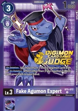 Fake Agumon Expert (BT5-072)