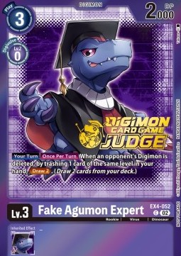 Fake Agumon Expert (EX4-052)