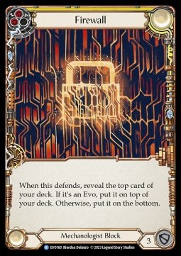 Firewall (Yellow) (Rainbow Foil)