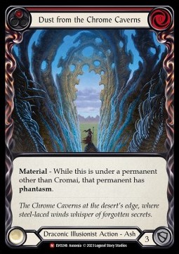 Dust from the Chrome Caverns (Rainbow Foil)