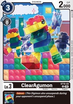 ClearAgumon (ST15-03) (V.1)