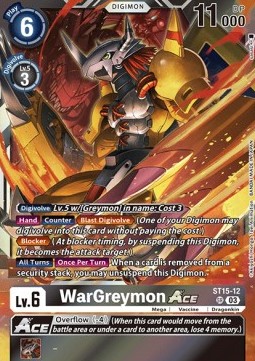 WarGreymon Ace (ST15-12) (V.1)