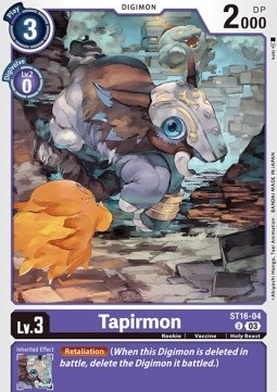 Tapirmon (ST16-04) (V.1)