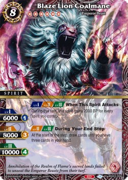 Blaze Lion Coalmane