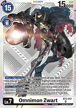 Omnimon Zwart (BT5-087)