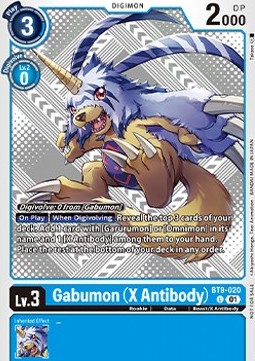 Gabumon (X Antibody) (BT9-020)