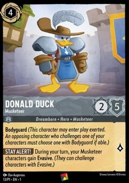 Donald Duck - Musketeer