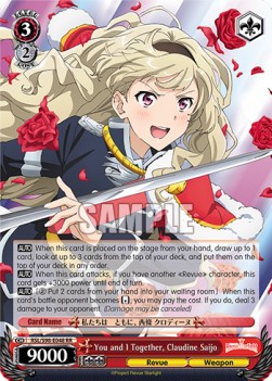 You and I Together, Claudine Saijo (V.1 - Double Rare)