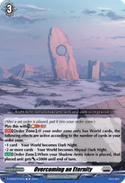 Overcoming an Eternity [D Format]