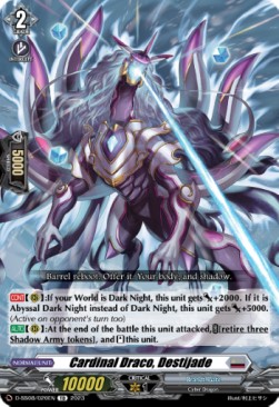 Cardinal Draco, Destijade [D Format]