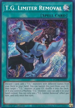 T.G. Limiter Removal (V.1 - Secret Rare)