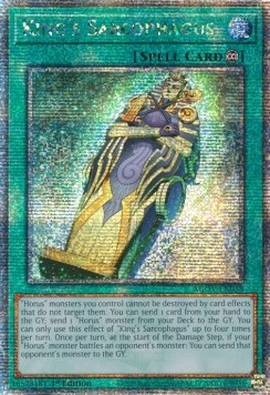 King's Sarcophagus (V.2 - Quarter Century Secret Rare)