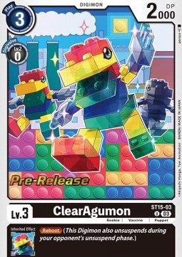 ClearAgumon (ST15-03) (V.2)