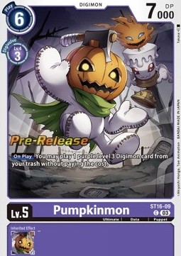 Pumpkinmon (ST16-09) (V.2)