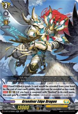 Grandeur Edge Dragon [D-Format] (V.1 - Double Rare)