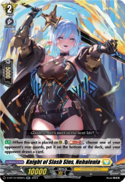 Knight of Slash Sins, Nehalenia [D-Format] (V.1 - Double Rare)