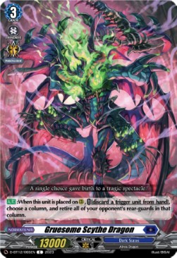 Gruesome Scythe Dragon [D-Format]