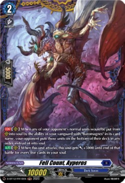 Fell Count, Ayperos [D-Format] (V.2 - Frame Rare)