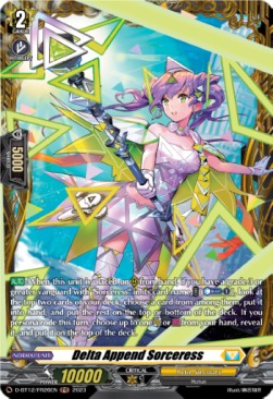 Delta Append Sorceress [D-Format] (V.2 - Frame Rare)