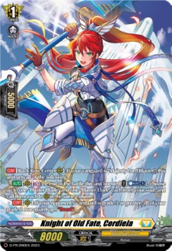 Knight of Old Fate, Cordiela [D Format] (V.3 - Promo)