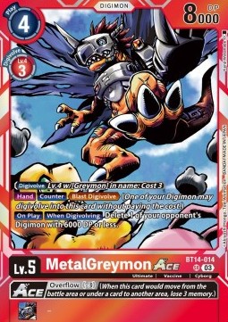 MetalGreymon Ace (BT14-014) (V.1)