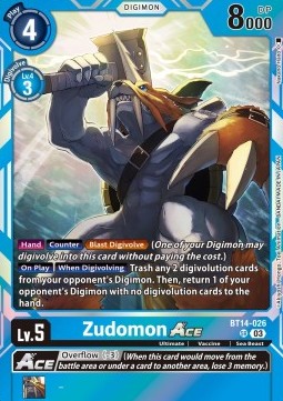 Zudomon Ace (BT14-026) (V.1)