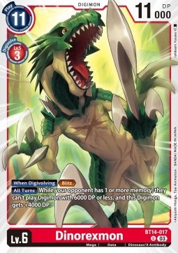 Dinorexmon (BT14-017)