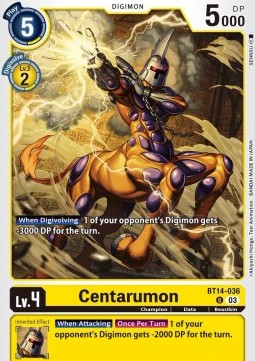 Centarumon (BT14-036)