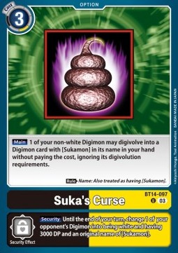 Suka's Curse (BT14-097)