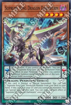 Supreme King Dragon Darkwurm