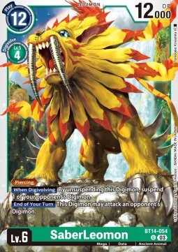 SaberLeomon (BT14-054)