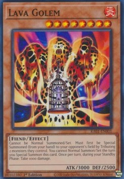 Lava Golem (V.1 - Super Rare)