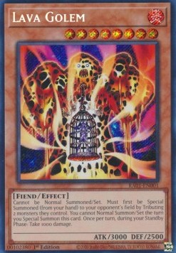 Lava Golem (V.3 - Secret Rare)