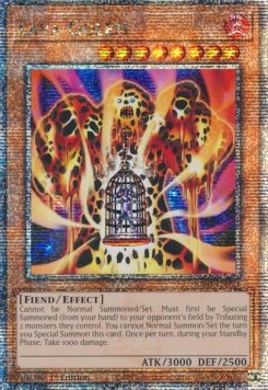 Lava Golem (V.5 - Quarter Century Secret Rare)