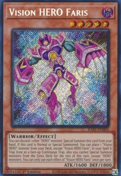 Vision HERO Faris (V.3 - Secret Rare)