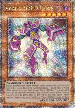 Vision HERO Faris (V.5 - Quarter Century Secret Rare)