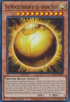 The Winged Dragon of Ra - Sphere Mode (V.1 - Super Rare)