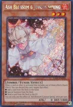 Ash Blossom & Joyous Spring (V.4 - Platinum Secret Rare)